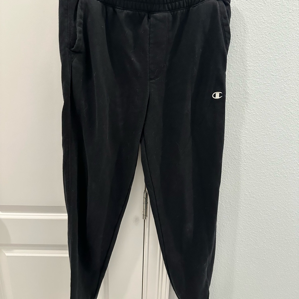 Champion Classic Black Sweatpants